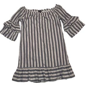 Luxology blue stripe, Dress size large